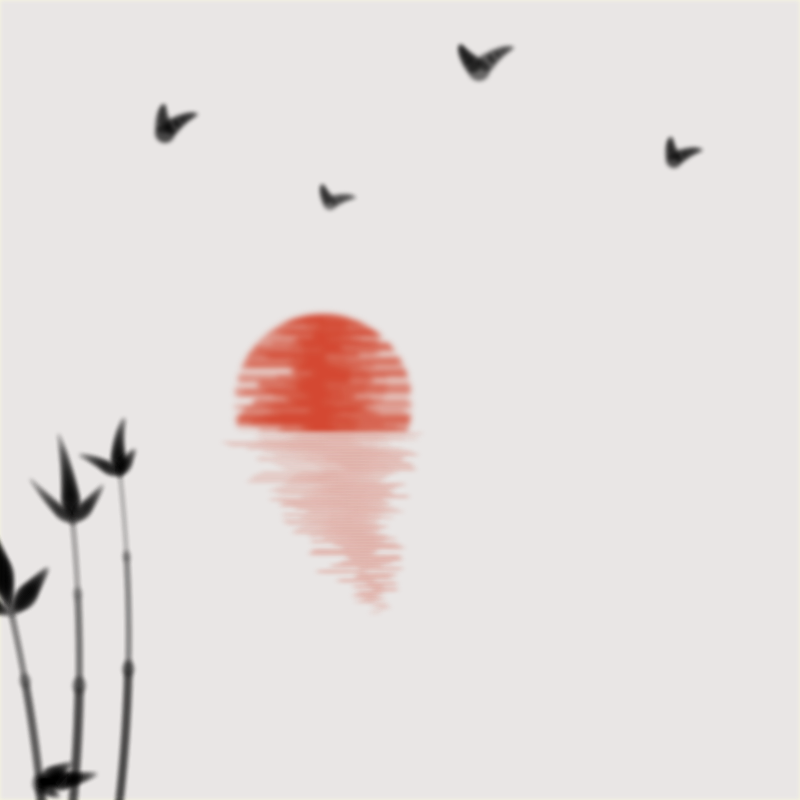 Sunset on Water #1 static token preview