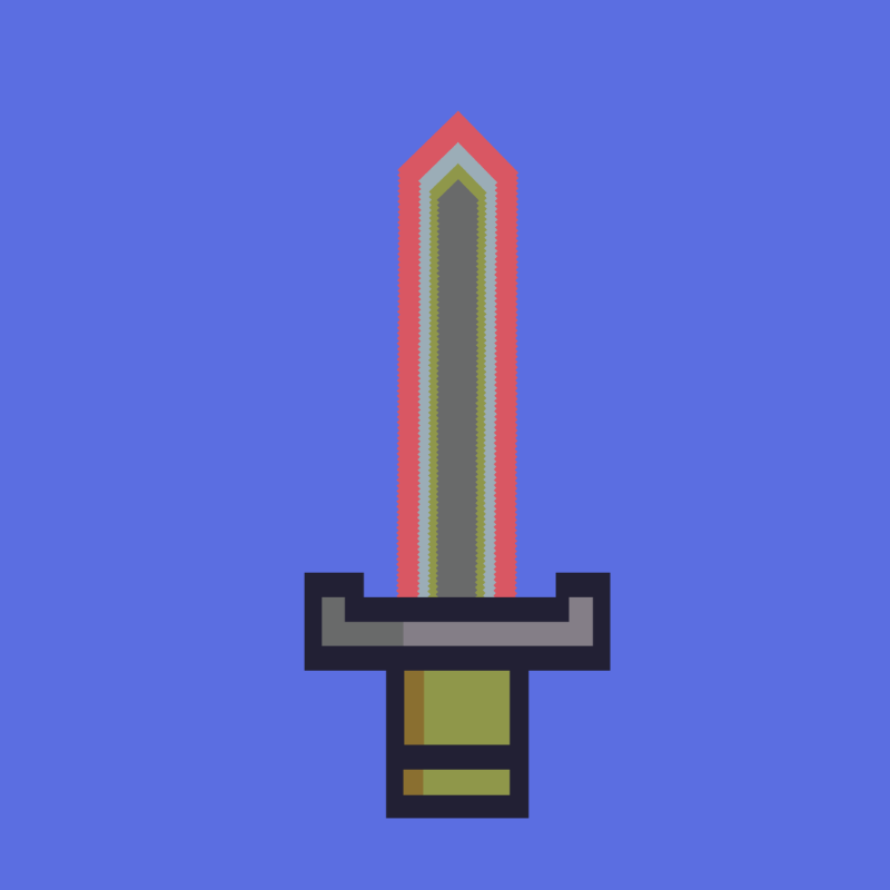 Generative Pixel Swords #8 static token preview
