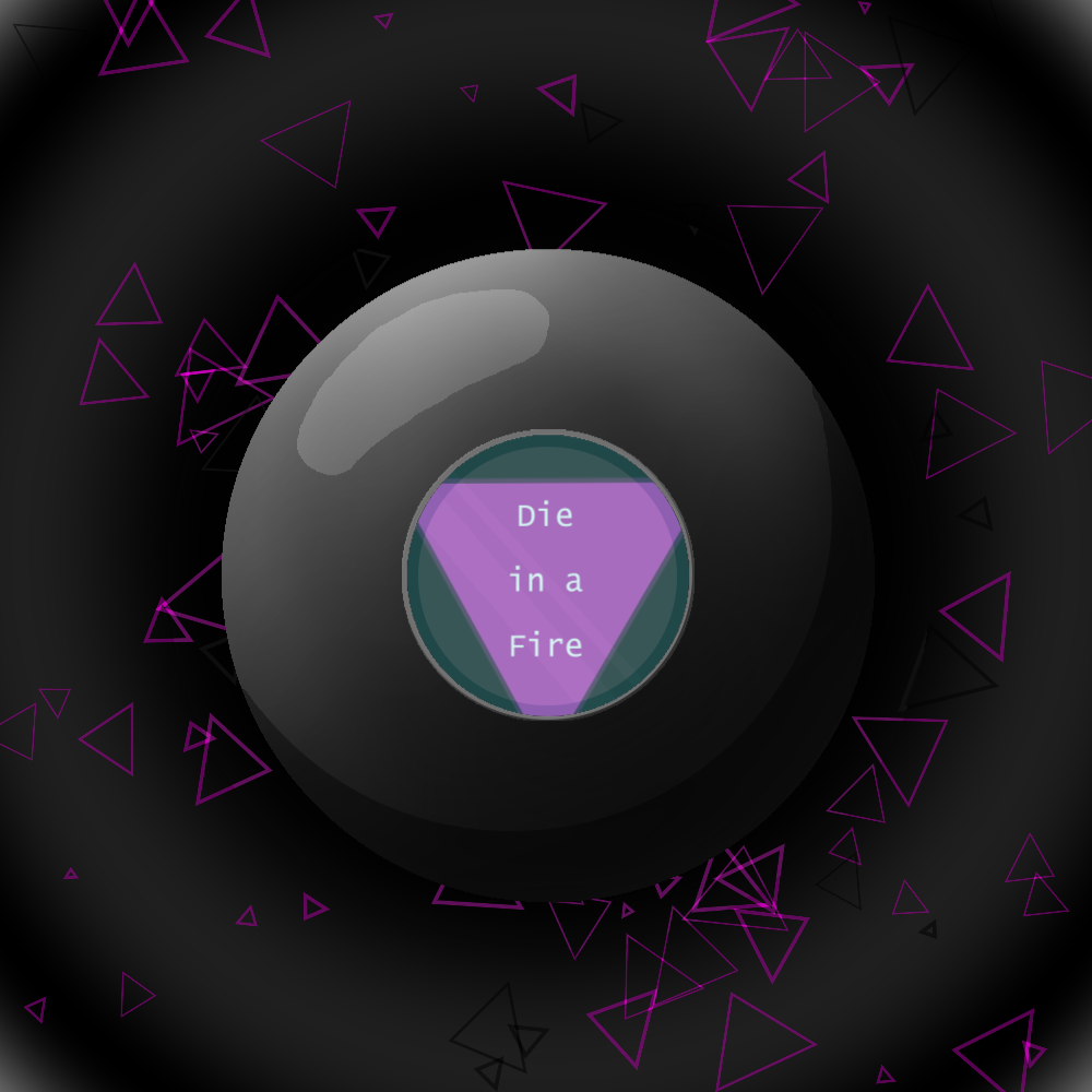 Malevolent 8 Ball #10 static token preview