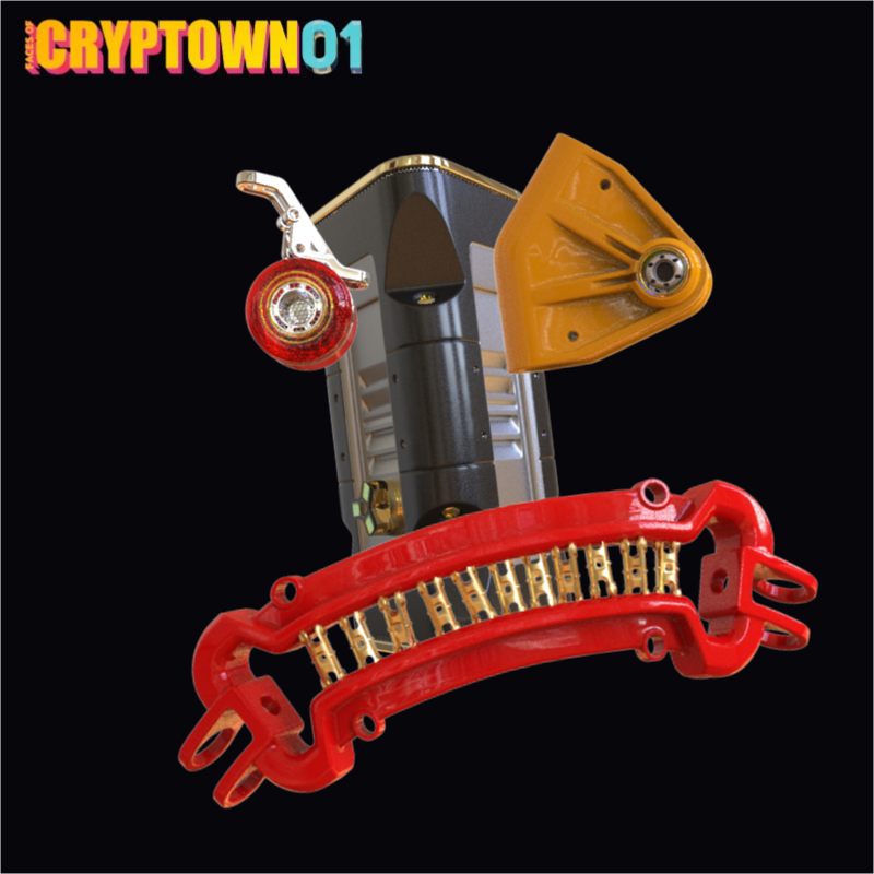 FacesOfCryptown vol.01 #20 static token preview