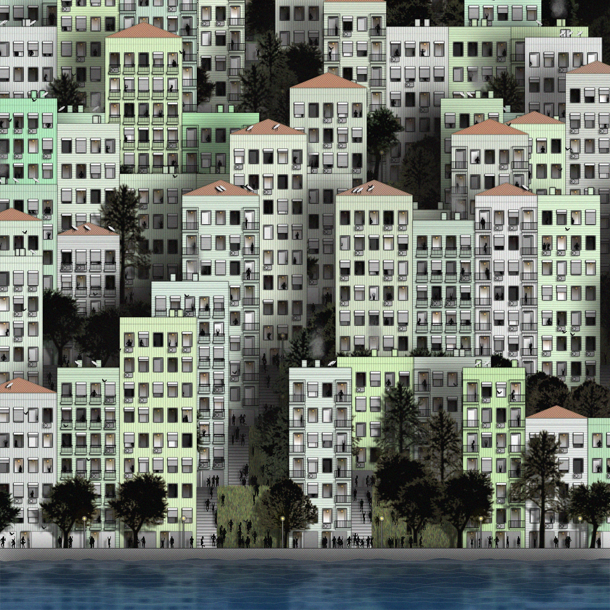 CityScape: Istanbul #7 static token preview