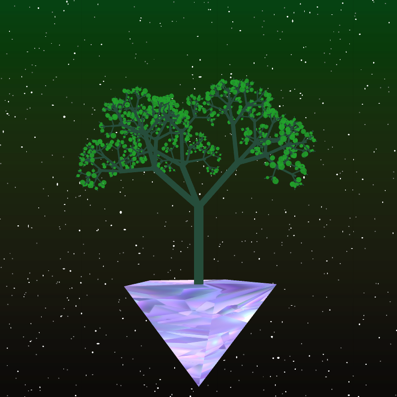 ℂ𝕆𝕊𝕄𝕀ℂ 𝕋ℝ𝔼𝔼 #1 static token preview
