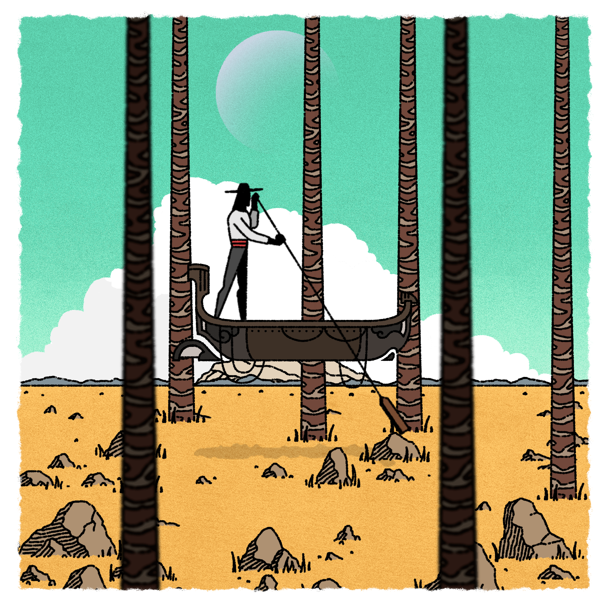 Travelling Gondola #26 static token preview