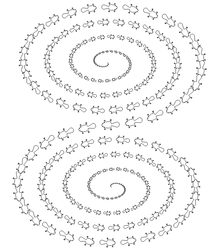 Creature Spirals #1 static token preview