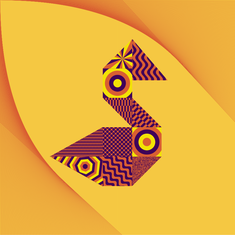 Generative Swans 2 #24 static token preview