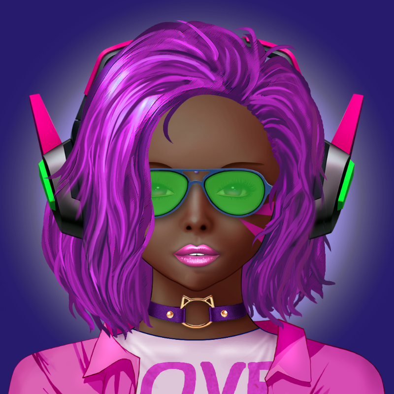 HiFi Girlz #12 static token preview