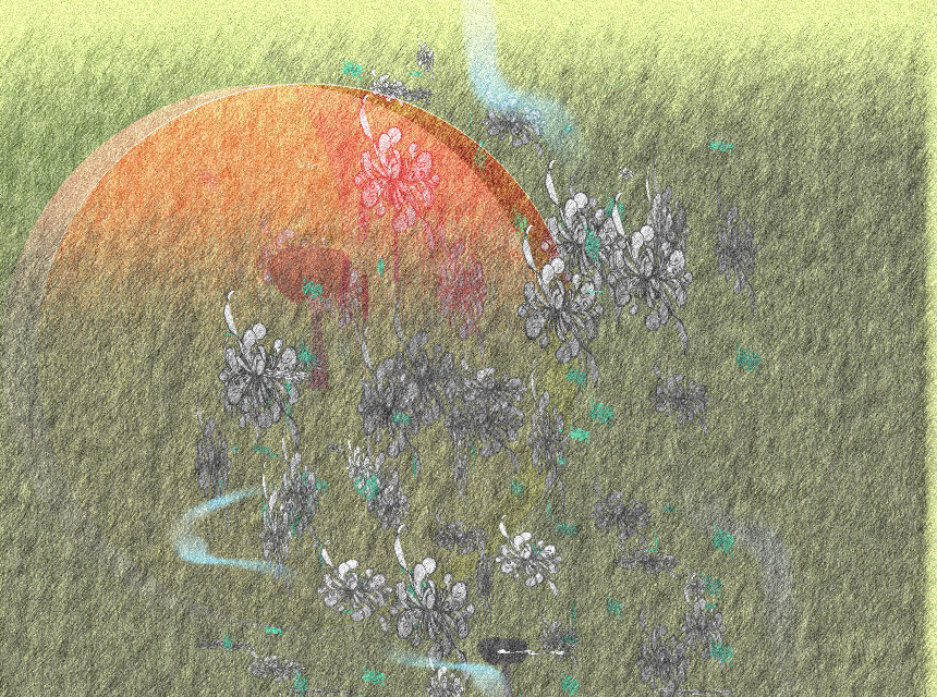 Dense Lotus Forest #18 static token preview