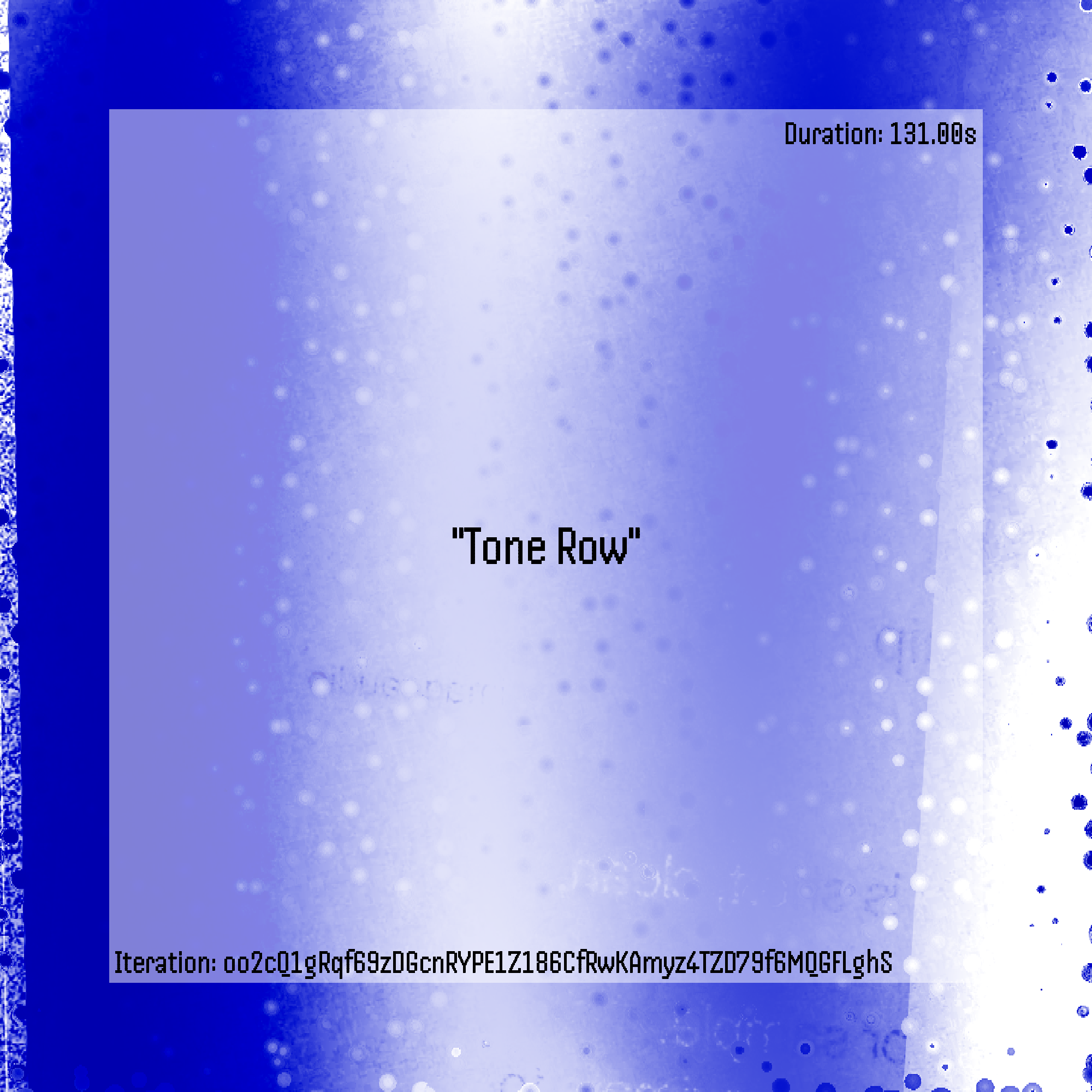 Tone Row #3 static token preview