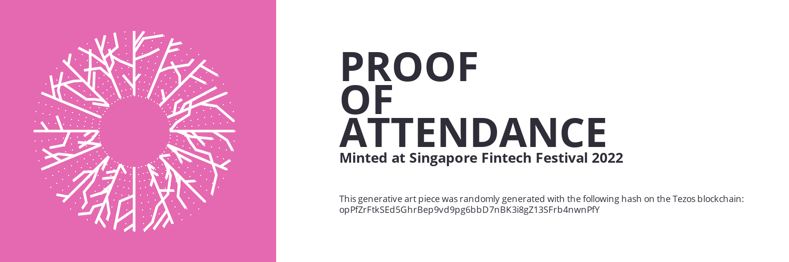 SFF2022 Proof of Attendance Token #1925 static token preview