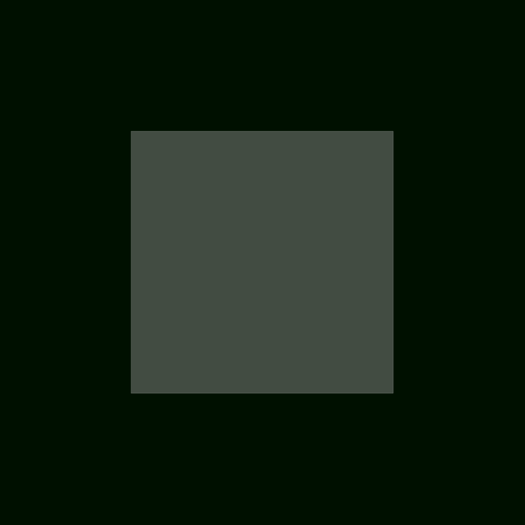 p5js tuto 'Square' fxhash-template #28 static token preview