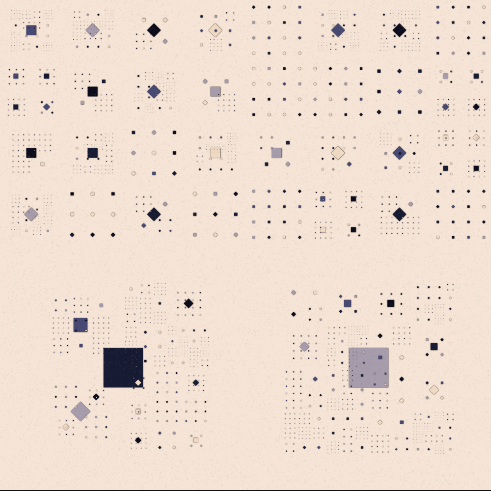 Square pattern v2 #17 static token preview