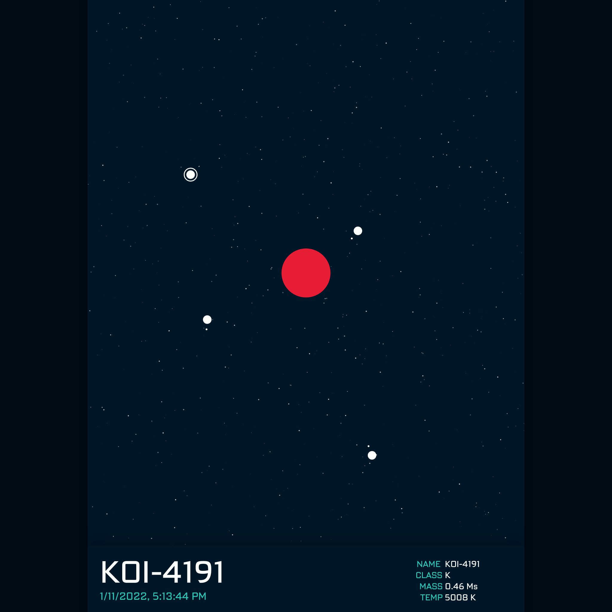 PLANETARY SYSTEM #18 static token preview