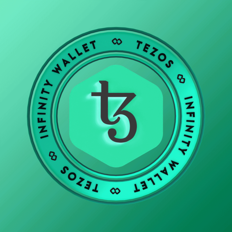 Tezos x Infinity Wallet #132 static token preview