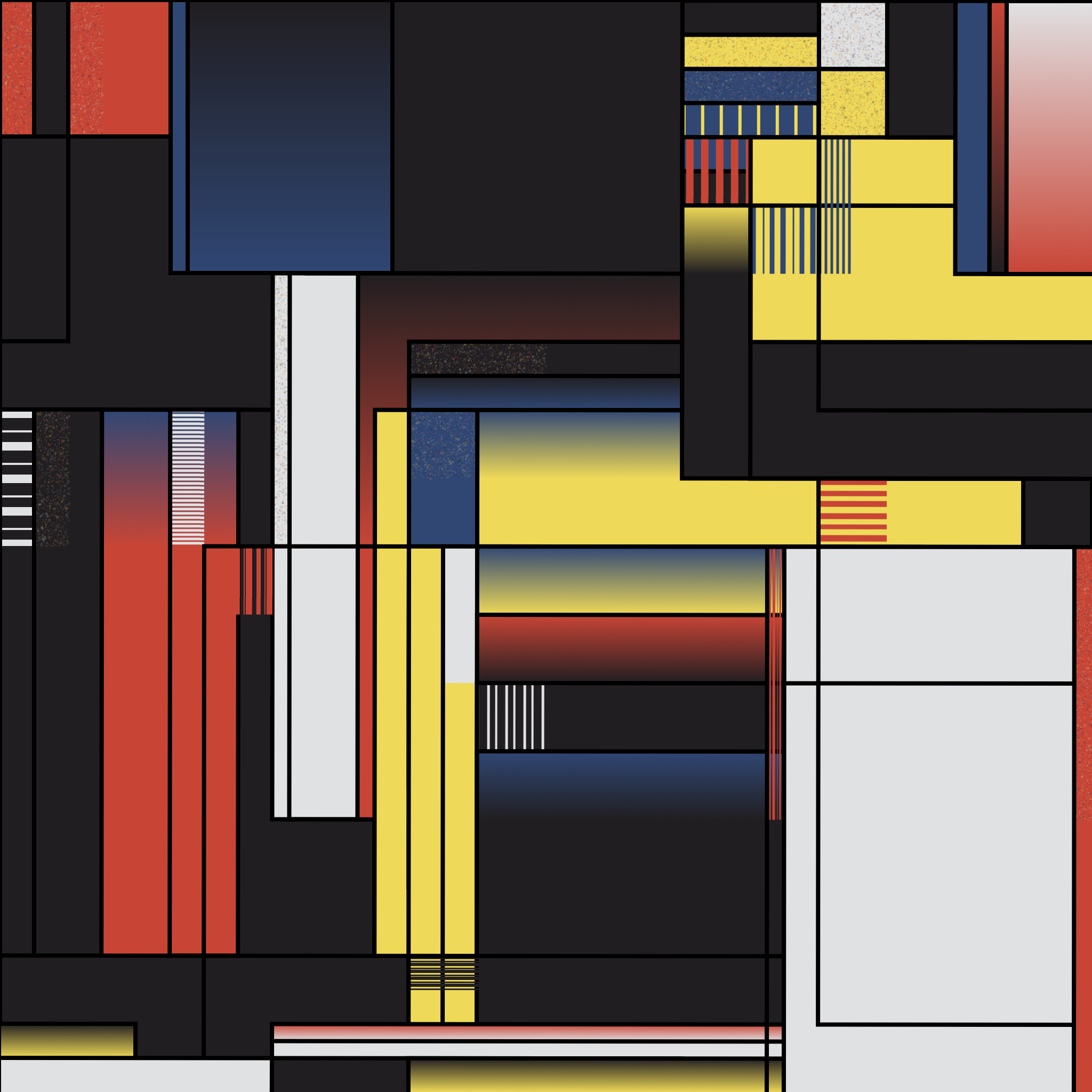 Agricultural Landscapes - Mondrian Edition #23 static token preview