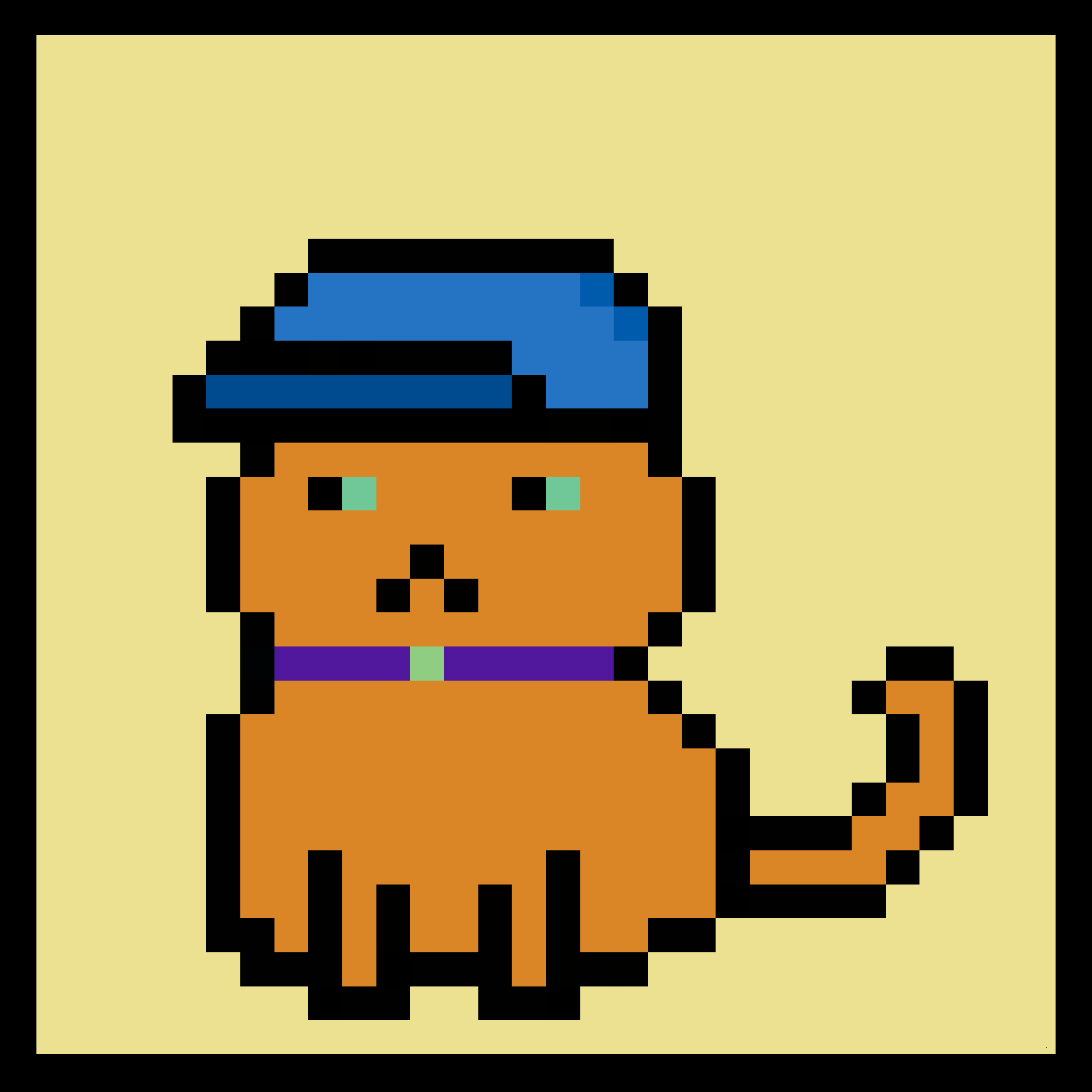 Lazy Kitties #337 static token preview