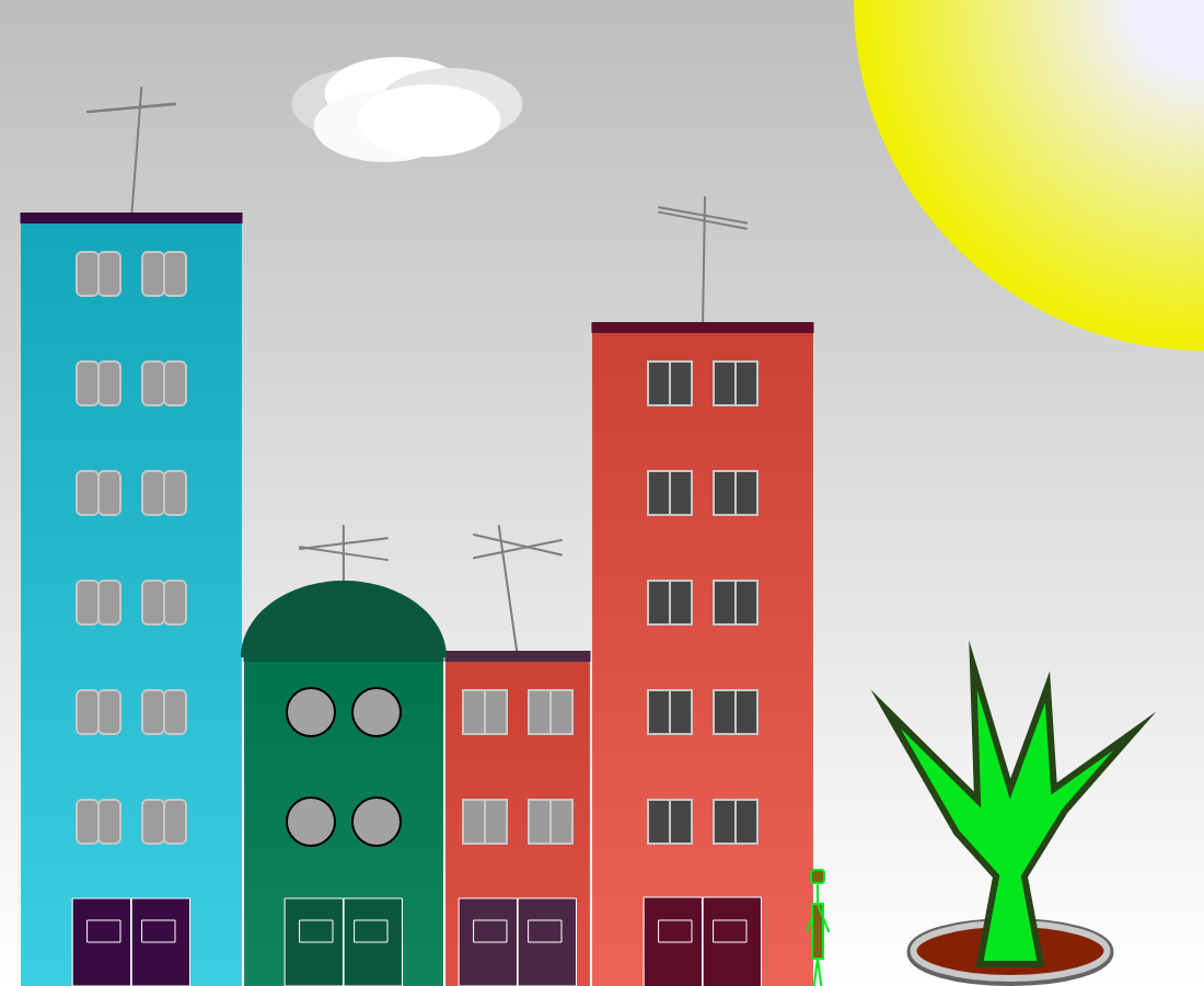 Colorful Streets #8 static token preview