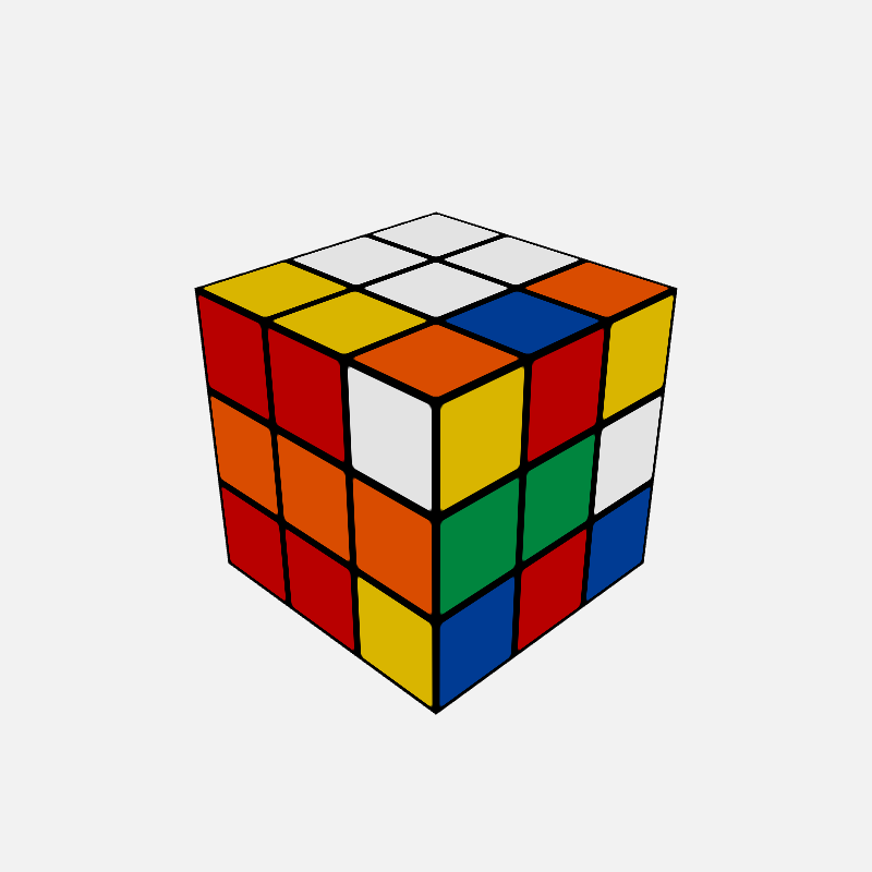Rubik's Cube #1 static token preview