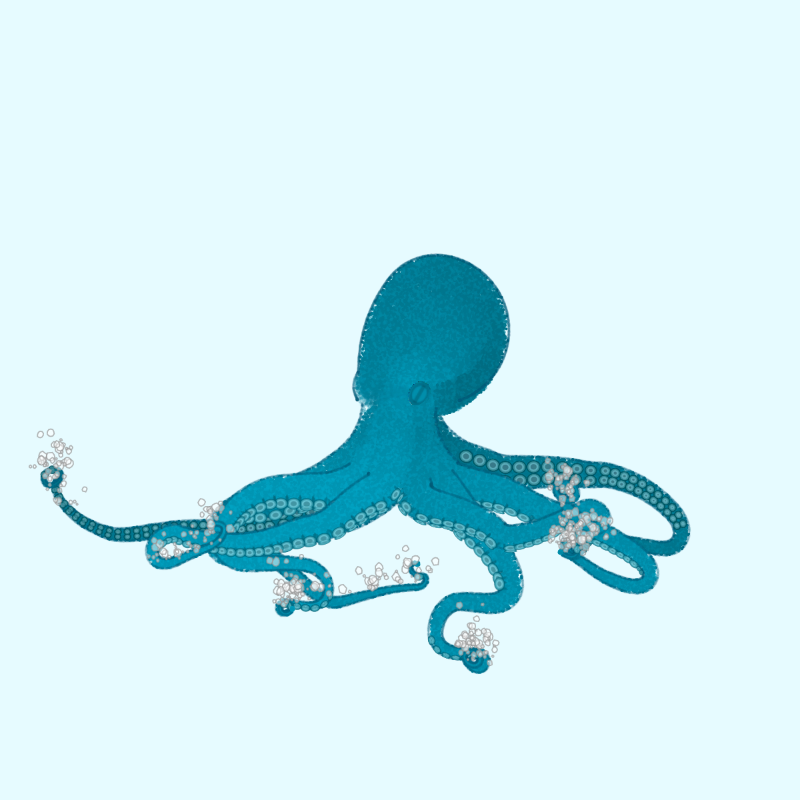 the generative octopuses #9 static token preview