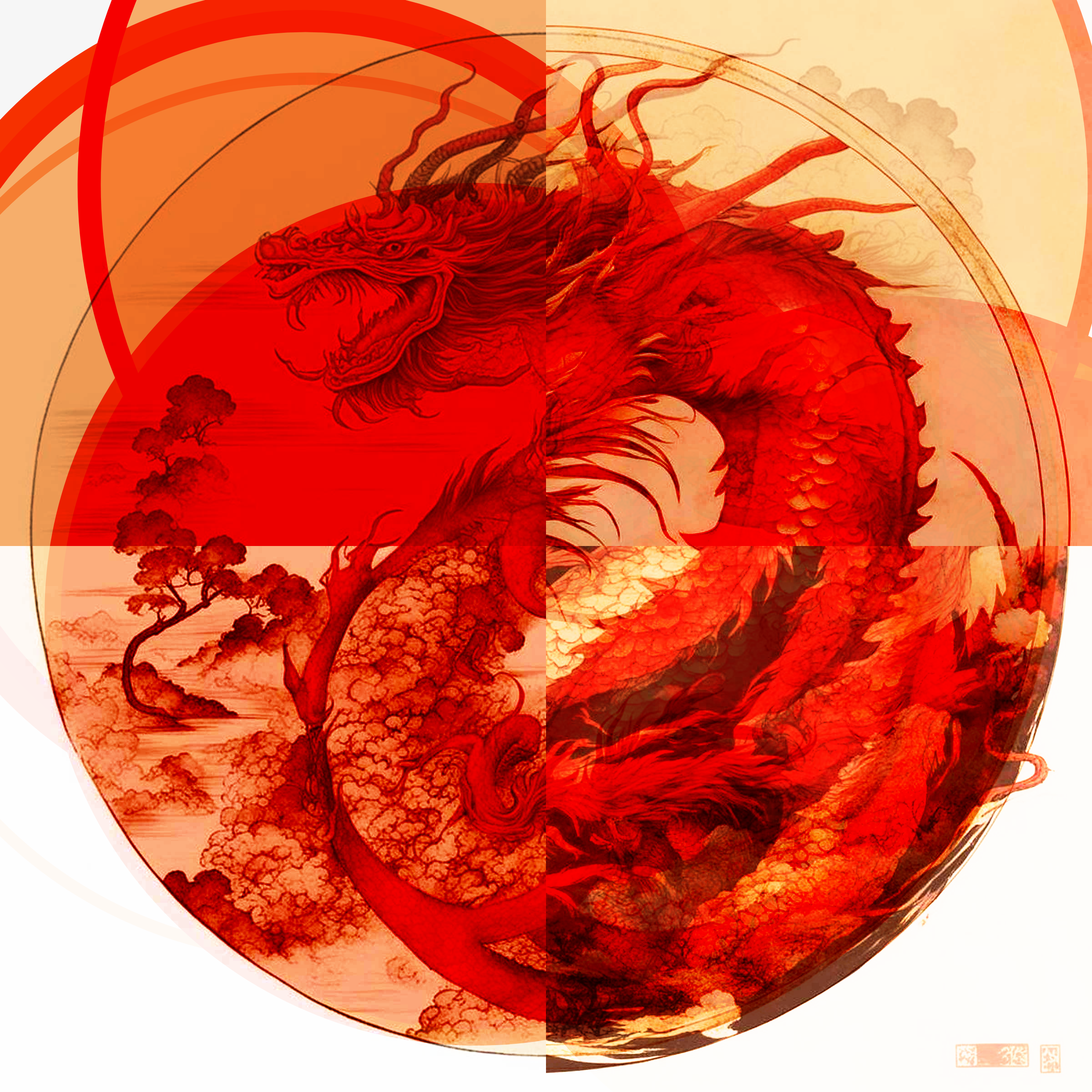 GeoDragon #3 static token preview