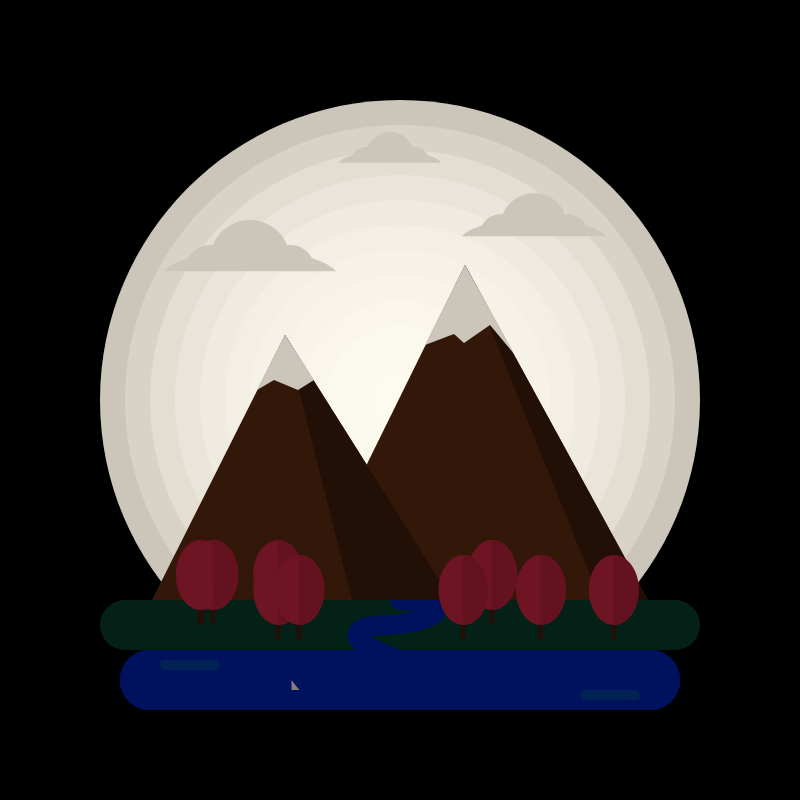 Lonely Landscape #8 static token preview
