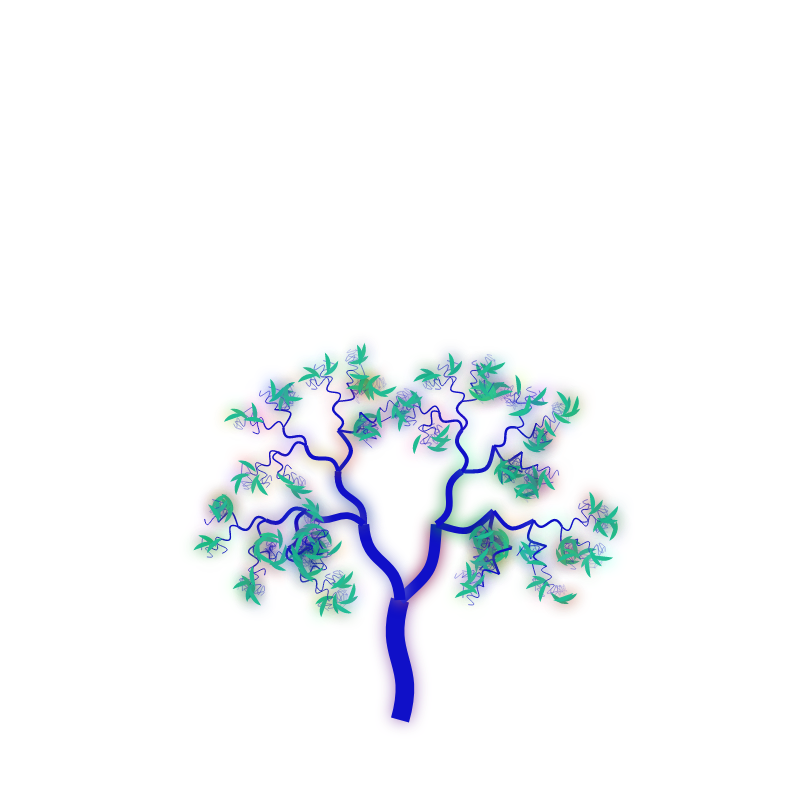 Generative Fractal Tree #2 static token preview
