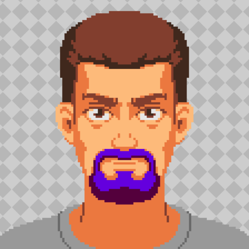 MO Beard #9 static token preview