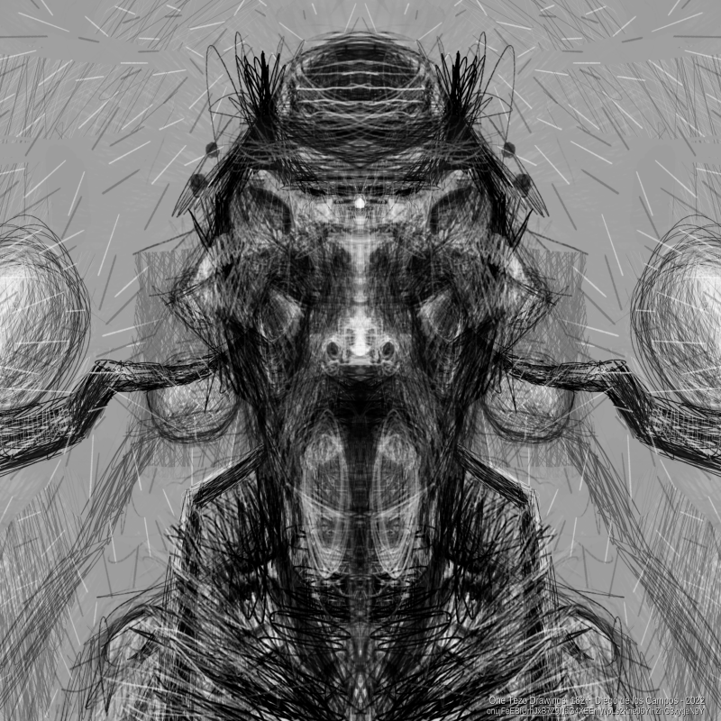 One Tezo Drawings_182+ #5 static token preview