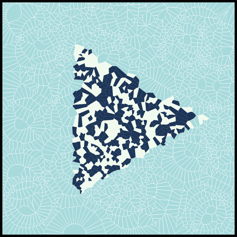 Mosaic Island #5 static token preview