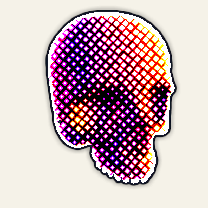 Acid Warning #5 static token preview