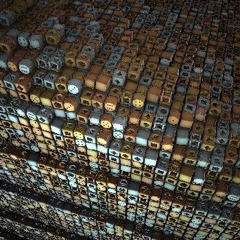 Tired Voxels #24 static token preview