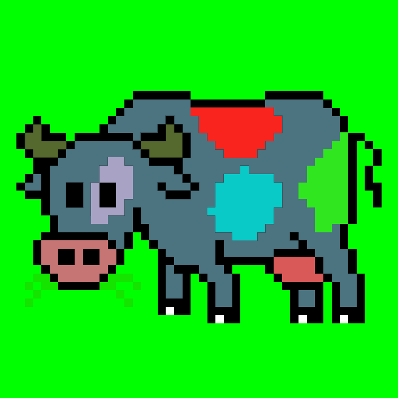 CryptoCows #4 static token preview