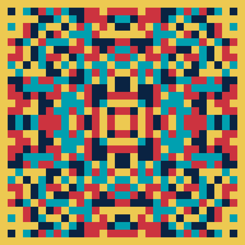 Pixel Mandala #4 static token preview
