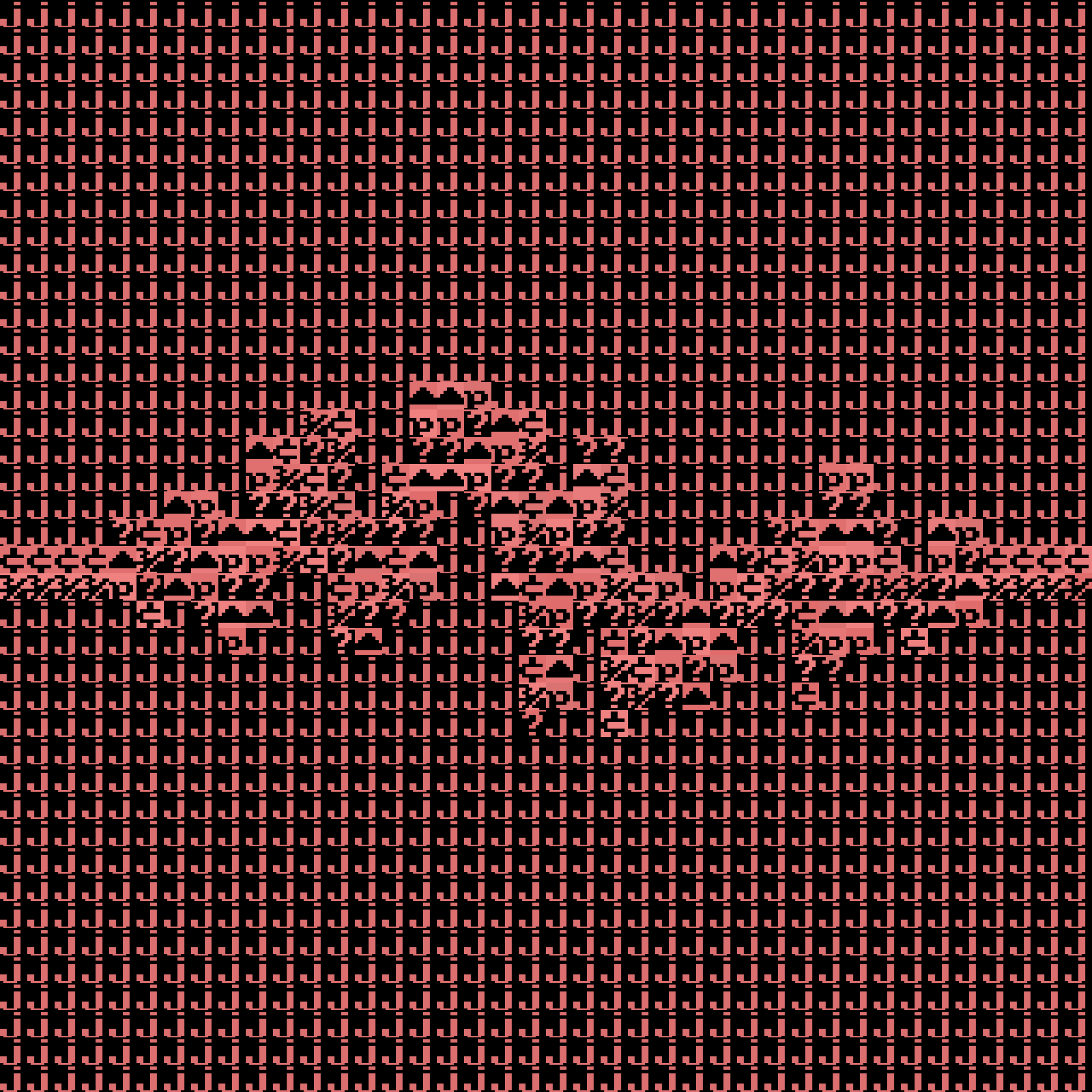 ASCII Squigl #8 static token preview
