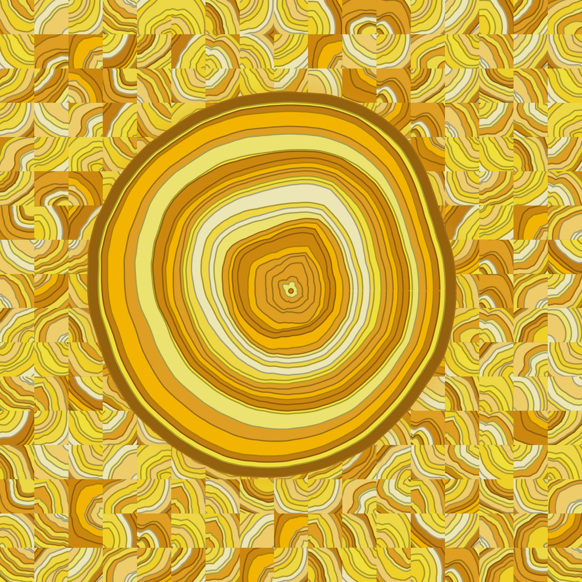 Growth Rings #14 static token preview
