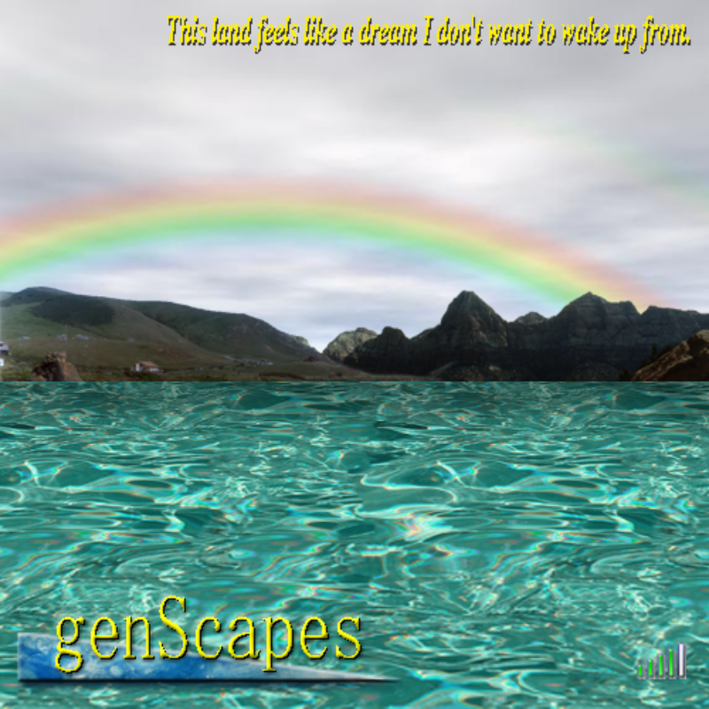 genScapes #4 static token preview