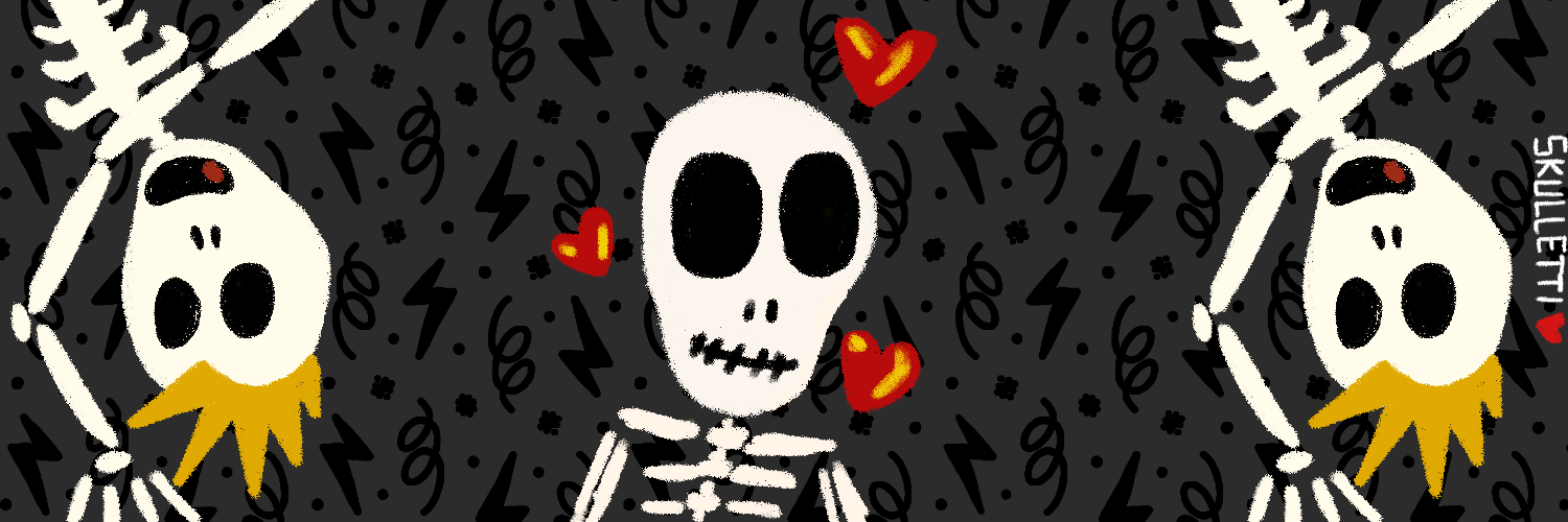 SKULLETTI TWITTER BANNER #50 static token preview