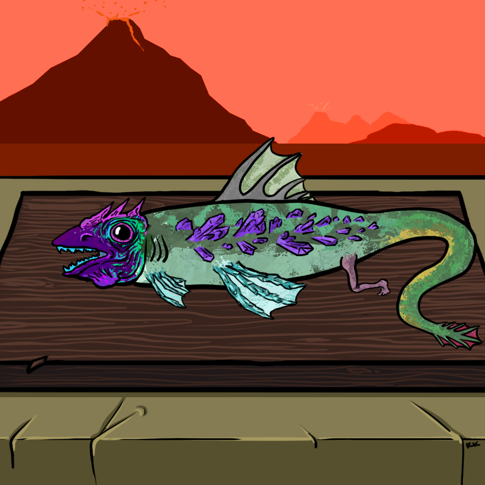 Monstrous Catch #87 static token preview