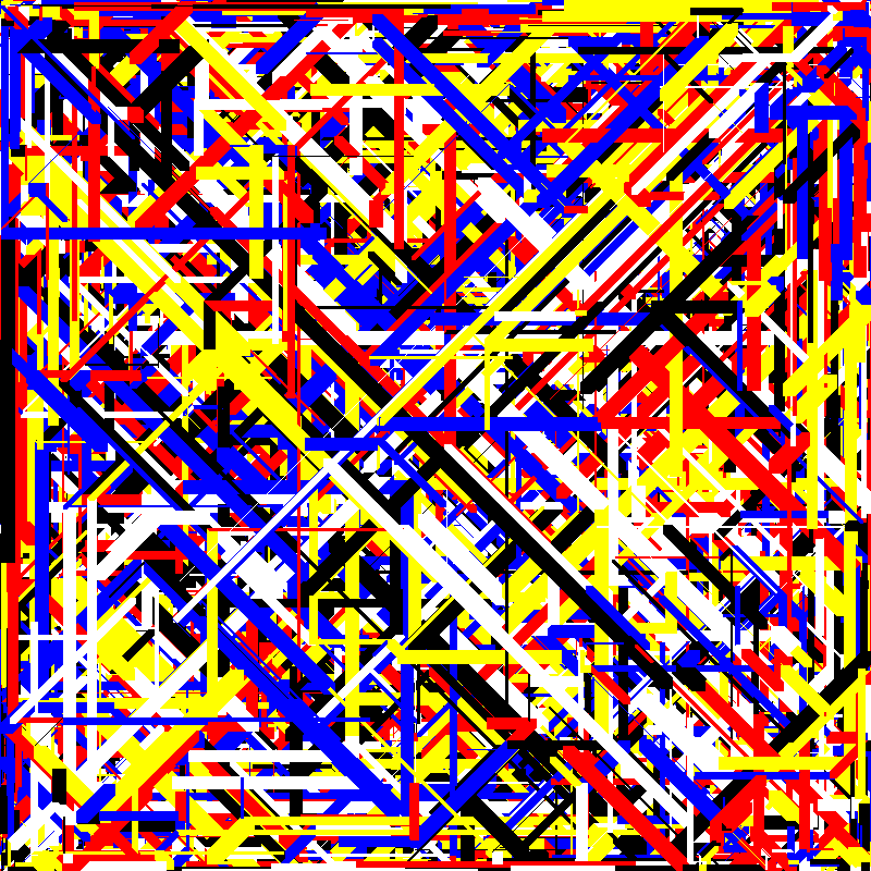 Bifurcations (straight and diagonal lines) #8 static token preview