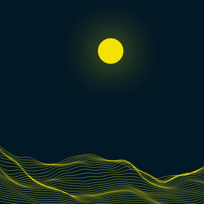 Sunset #8 static token preview