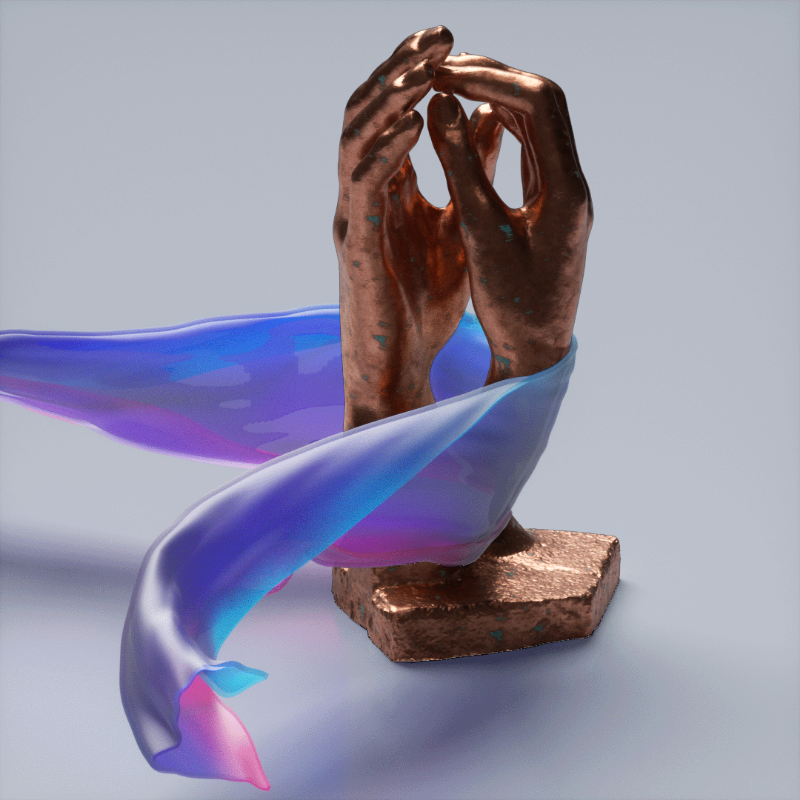 Hand of colors #2 static token preview