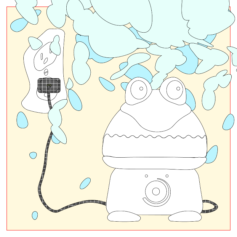 Frog Humidifier #9 static token preview