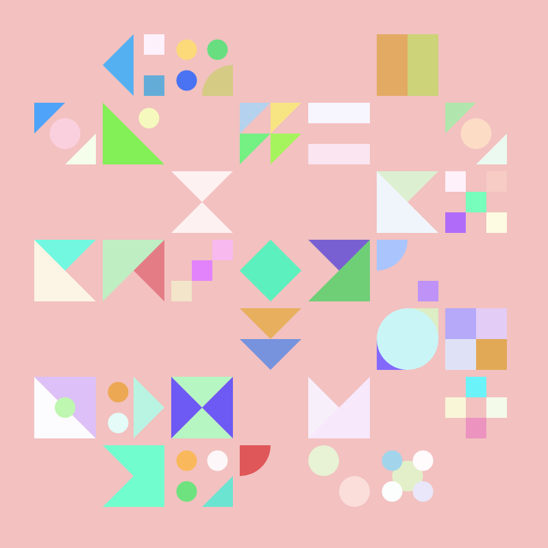 Confetti Shapes #7 static token preview