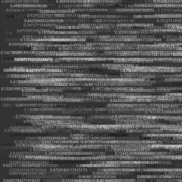 Painting by Random Numbers #12 static token preview