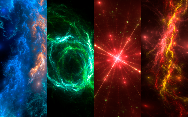 Cosmic Fractal Dream #18 static token preview