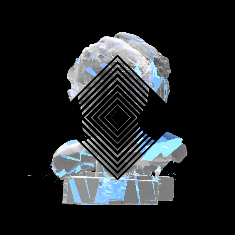 Exploding headz #21 static token preview