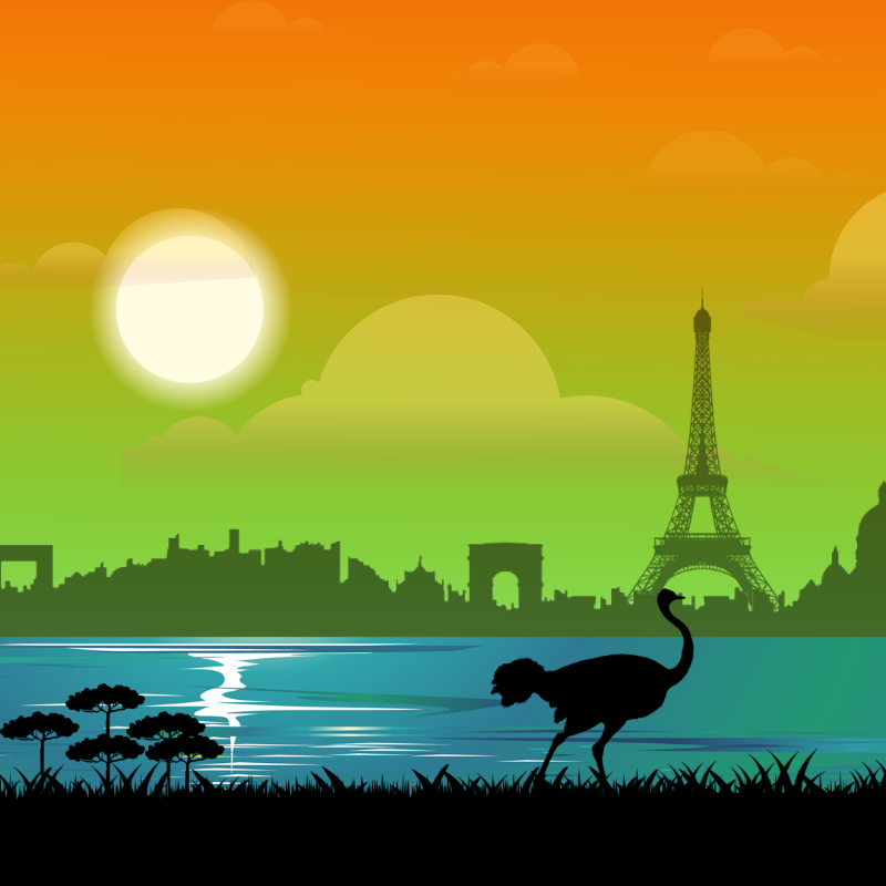 We Care...Ostrich #2 static token preview