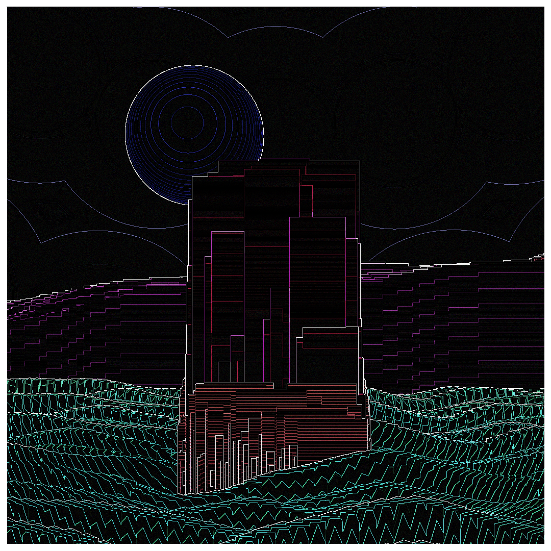 Watercity [Neon] #13 static token preview
