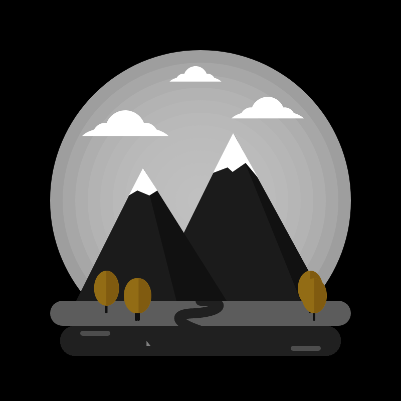 Lonely Landscape #5 static token preview