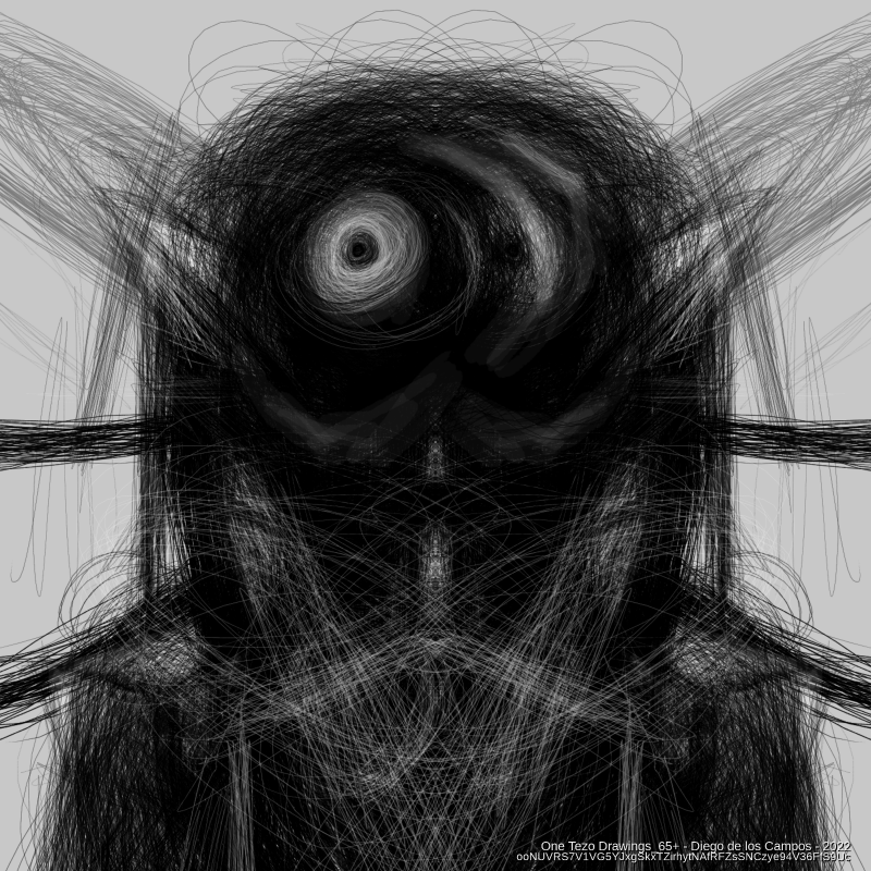 One Tezo Drawings_65+ #22 static token preview