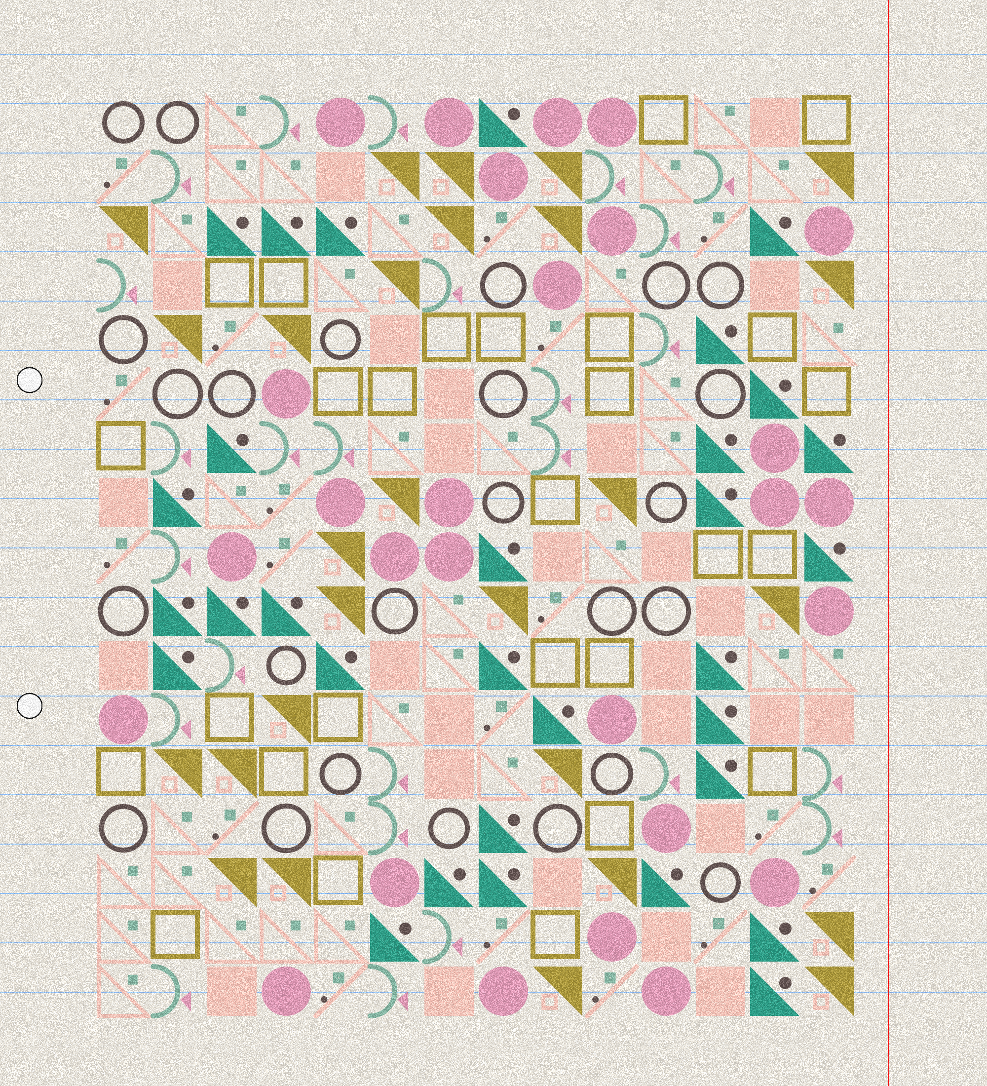 sketchbook page 4: basic shapes #33 static token preview